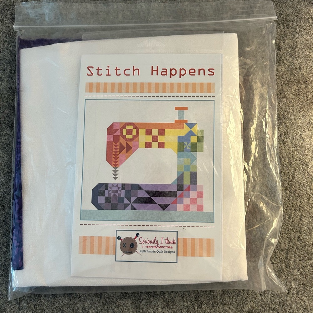 Stitch Happens Quilt Kit